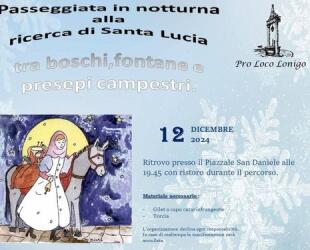 Passeggiata in notturna alla ricerca di Santa Lucia
