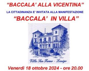 Baccalà in Villa